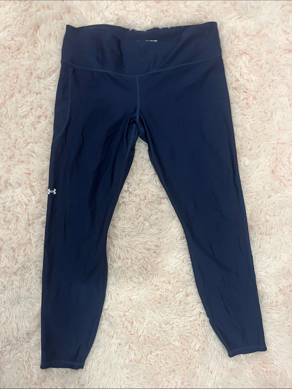 Under Armour Navy Girls' Athletic Leggings